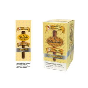 buy Bluntville Triple Vanilla Cigarillos
